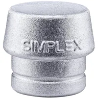Halder SIMPLEX-Einsatz, Weichmetall, silber | D=50 mm | 3209.050