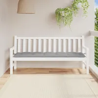 VidaXL Gartenbank-Auflage 180 x 50 x 7 cm grau
