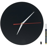 SecurIT® Securit FB-CLOCK Kreidetafel Silhouette"Uhr", 27x27cm