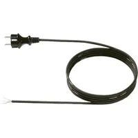 Bachmann Schutzkontakt-Zuleitung 16A/250V,5m,sw 321.176