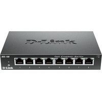 D-Link DES-108 8-Port Fast Ethernet Switch