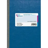 KÖNIG & EBHARDT Kladde A6 Blau 96 Blatt