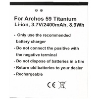 AccuCell Akku passend für den Archos 59 Titanium Akku