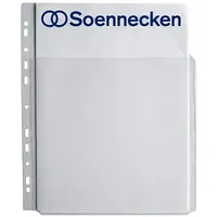 SOENNECKEN Combi-Prospekthülle 1601 DIN A4 PP transparent 5 St./Pack.