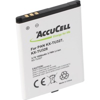 AccuCell Akku für Panasonic KX-TU327, KX-TU328, KX-TU339BJ-LT100010 3,7 Volt