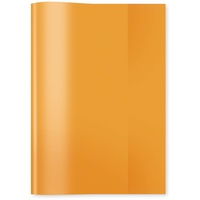 Herma 7484 Heftumschlag A5 Transparent orange Hefthülle aus PP,