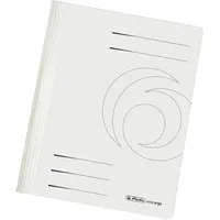 Herlitz Schnellhefter DIN A4 PP-Folie Weiß