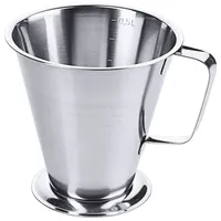 Contacto Edelstahl Maß 0,5 l