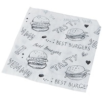 Papstar 1.000 PAPSTAR Burger-Tüten 13,0 x 13,5 cm