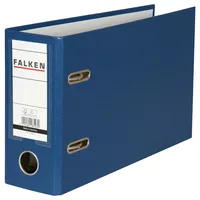 Falken PP-Color-Ordner DIN A5 80 mm blau