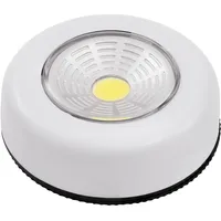McShine LED-Klebeleuchte McShine ''LK1-COB'' mit Klebefolie, Ø70x22mm, weiß