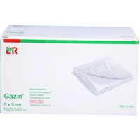 ToRa Pharma GmbH Gazin Mullkomp.5x5 cm steril 8fach