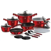 Berlinger Haus Metallic Line Topf-Set 14-tlg. 4 x Kochtopf