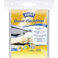 Melitta Swirl® Dunst-Flachfilter, Abzugshauben-Filter für alle gängigen Flachhauben, Format: