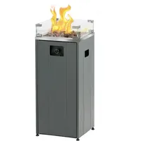 Buschbeck Feuersäule Loungefeuer Malta Ø 91 cm Grau