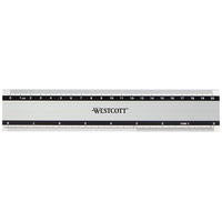 Westcott Lineal 20,0 cm, silber