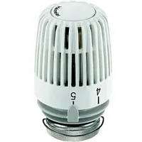 HEIMEIER Thermostat-Kopf K Thermostatkopf-Behördenausführung, 6120-22.500 22 °C, weiß, versetzter/begrenzter