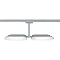 Paulmann URail LED Spot Dipper 2x8W Chrom matt/Weiß dimmbar
