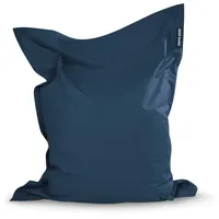 Green Bean Sitzsack Dunkelblau, Textil, Füllung Styroporkugeln, Rechteckig, 120x25x160