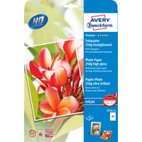Zweckform Avery Premium Inkjet Fotopapier DIN A4 250g/m2, 20