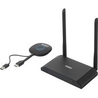 SpeaKa Professional SP-VShare Drahtloses 4K UHD Präsentationssystem 4fach Multi