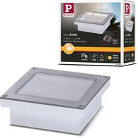 Paulmann Aron 94238 Solar-Einbauleuchte 0.7W Warmweiß Weiß