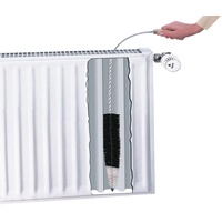 Wenko Flachheizkörper-Bürste - Schwarz/Silber/Braun
