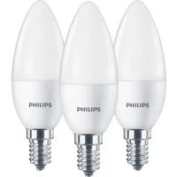 Philips LED-Lampe 5W E14 warmweiß 3 St.