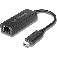 Lenovo USB-C/Ethernet Adapter St./Bu. schwarz