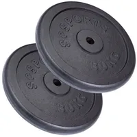 ScSPORTS ScSPORTS® Hantelscheiben Set 60 kg Ø 30mm Gusseisen