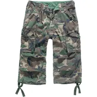 Brandit Textil Brandit Urban Legend 3/4 Shorts, Farbe: Woodland