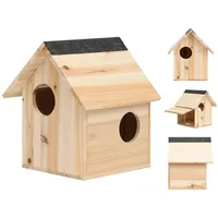 VidaXL Eichhörnchenhaus Tanne Massivholz 26x25x29 cm