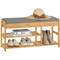 SoBuy Schuhbank FSR47 90 x 45 x 30 cm