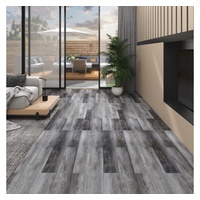 VidaXL PVC-Fliesen 5,02 m2 2 mm Selbstklebend Glänzend Grau
