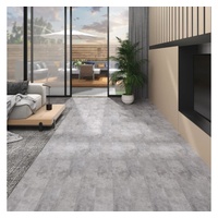 VidaXL PVC-Fliesen 5,02 m2 2 mm Zementbraun