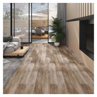 VidaXL PVC-Fliesen 5,02 m2 2 mm Selbstklebend Holzmuster Getüncht
