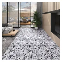 VidaXL PVC-Laminat-Dielen 5,02 m2 2 mm Selbstklebend Grau Muster