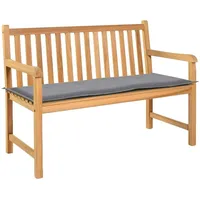 VidaXL Gartenbank-Auflage Grau 120x50x3 cm
