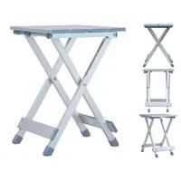 VidaXL Campinghocker Aluminium 28 x 26 x 39 cm