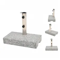 VidaXL Sonnenschirmständer Granit rechteckig 25kg Stein, Marmor,
