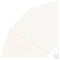 VidaXL Faltbarer Balkonfächer 140 x 140 cm creme
