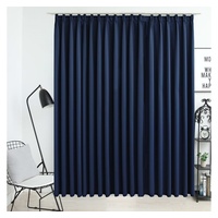 VidaXL Verdunkelungsvorhang mit Haken Blau 290 x 245 cm