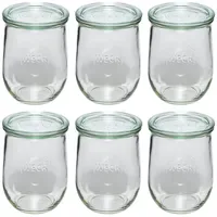 Weck Tulpenform-Glas 1062 ml 6 St.