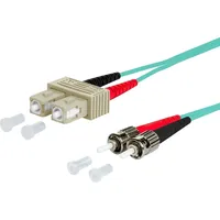METZ CONNECT BTR NETCOM Duplexkabel SC/ST 50,0 OM3 2m