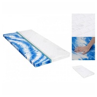 VidaXL Gelschaum-Matratzenauflage 90 x 200 cm