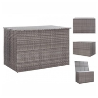 VidaXL Gartenbox 150x100cm Grau 150x100x100 cm Poly Rattan