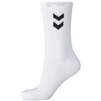 Hummel Basic sokker Socken, Weiß, 14 (46 - 48)
