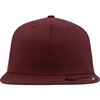 Flexfit Flat Visor Maroon, L/XL