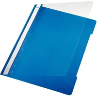 Leitz 25 LEITZ Schnellhefter 4191 Kunststoff blau DIN A4