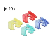 DeLock 86421 RJ45 Reparatur Clip Set 1 40 Stück
